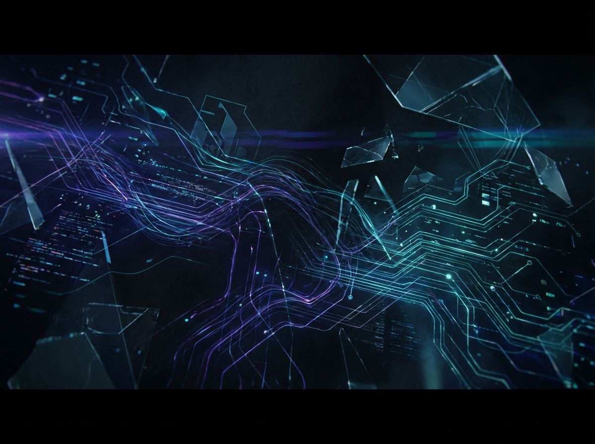 Abstract Technology Background