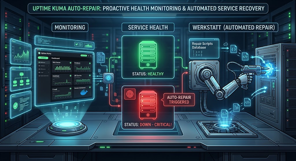 Uptime Kuma Auto-Repair